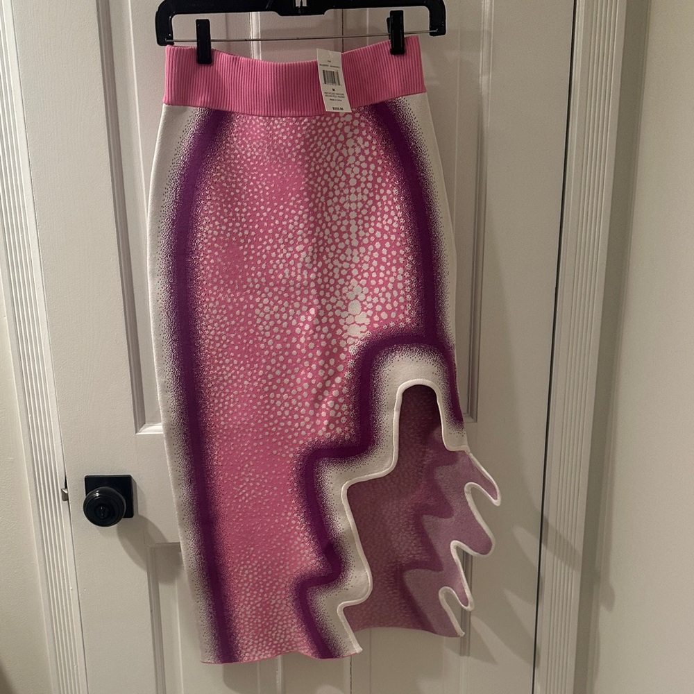 PH5 Asymmetrical Skirt in Pink and Purple